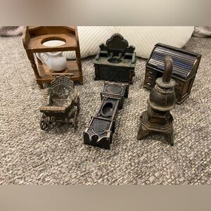 Vintage Holly Hobbie Durham Industries Miniatures.  Manufactured 1976-1978.